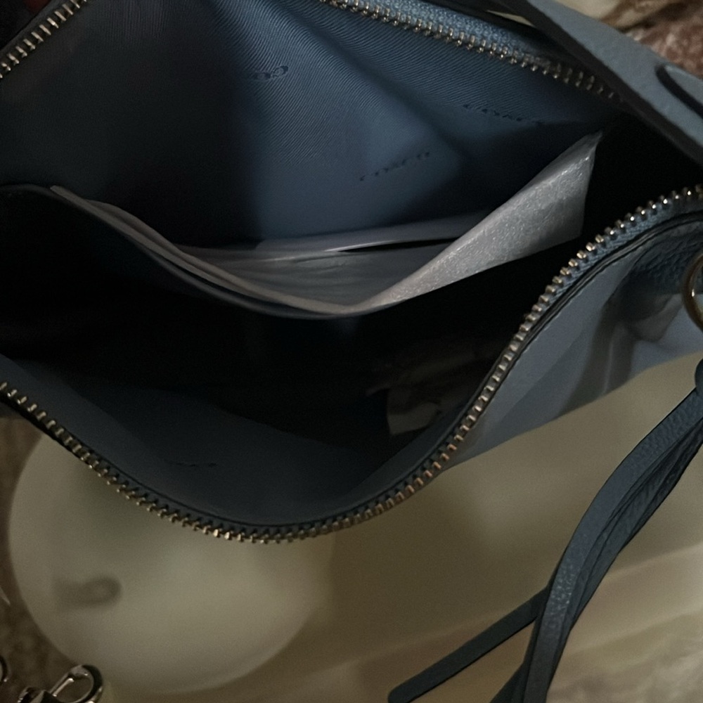 Coach, purse, blue